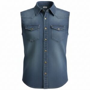 Old Navy Classic Blue Chambray Shirt